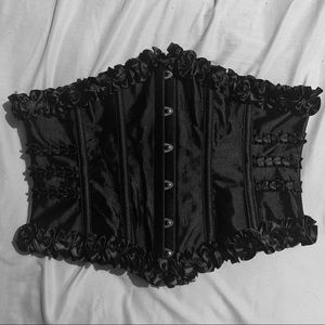 Living Dead Souls fully lined steel-boned corset